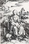 The Madonna with the Monkey Albrecht Durer